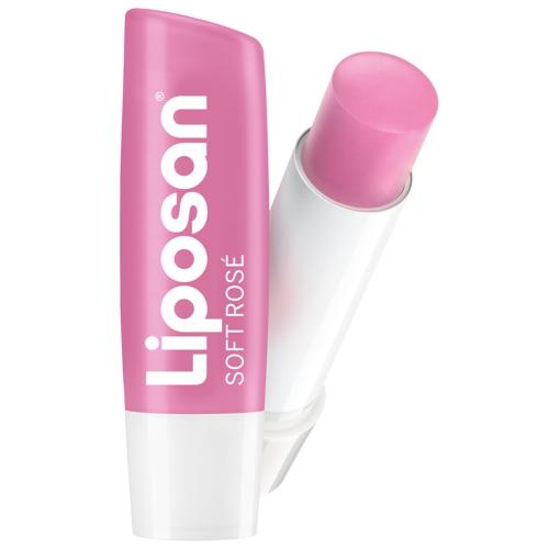 Liposan Soft Rose Lip Balm 24h Hydration Βάλσαμο Χειλιών 24ωρης Ενυδάτωσης & Θρέψης με Άρωμα Τριαντάφυλλου 4.8g